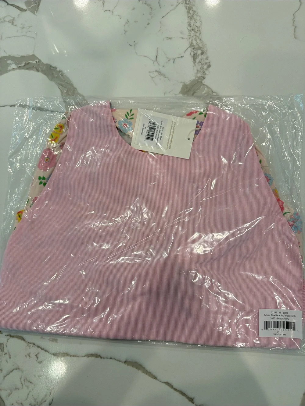 The Beaufort Bonnet Company Betsey Bow Back Set Begonia